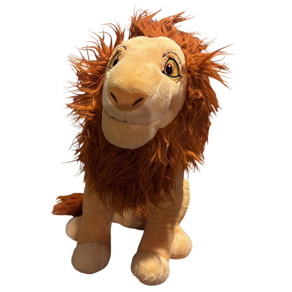 Disney Store Exclusive The Lion King Simba Plush Large Stuffed Animal Gold Patch